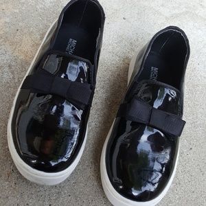 Michael Kors girls patent leather sneakers